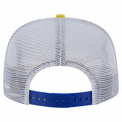 Golden State Warriors Throwback Dye Golfer Snapback Hat sale - Royal/Gold for sale