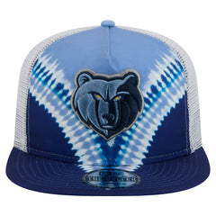 Memphis Grizzlies Throwback Dye Golfer Snapback Hat - Navy/Light Blue shop