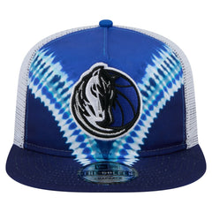 Dallas Mavericks Throwback Dye Golfer Snapback Hat sale - Navy/Blue cheap