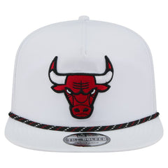Chicago Bulls Performance Rope Golfer Adjustable Hat - White shop