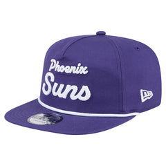 Phoenix Suns Team Text Golfer Snapback Hat - Purple on sale