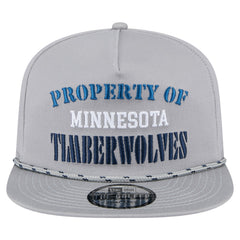 Minnesota Timberwolves Throwback Property Of Golfer Snapback Hat - Gray for sale
