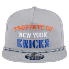 New York Knicks Throwback Property Of Golfer Snapback Hat - Gray sale