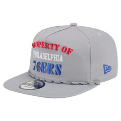 Philadelphia 76ers Throwback Property Of Golfer Snapback Hat - Gray online