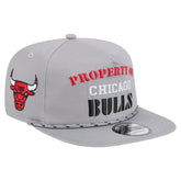 Chicago Bulls Throwback Property Of Golfer Snapback Hat - Gray shop