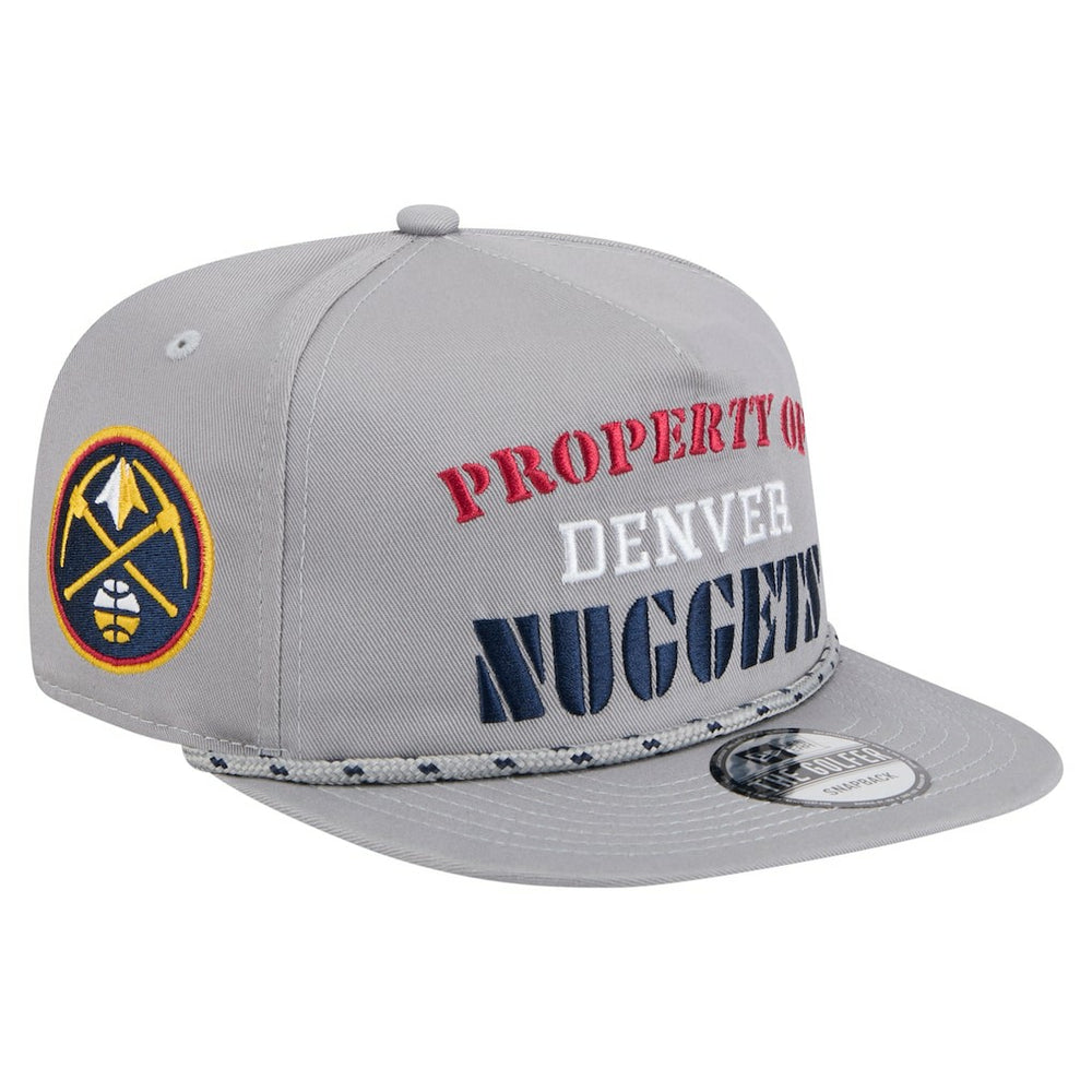 Denver Nuggets Throwback Property Of Golfer Snapback Hat sale - Gray for sale