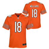 Caleb Williams Chicago Bears Youth Game Jersey - Orange on sale