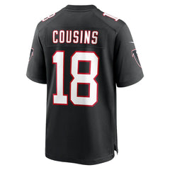 Kirk Cousins Atlanta Falcons Youth Game Jersey - Black cheap
