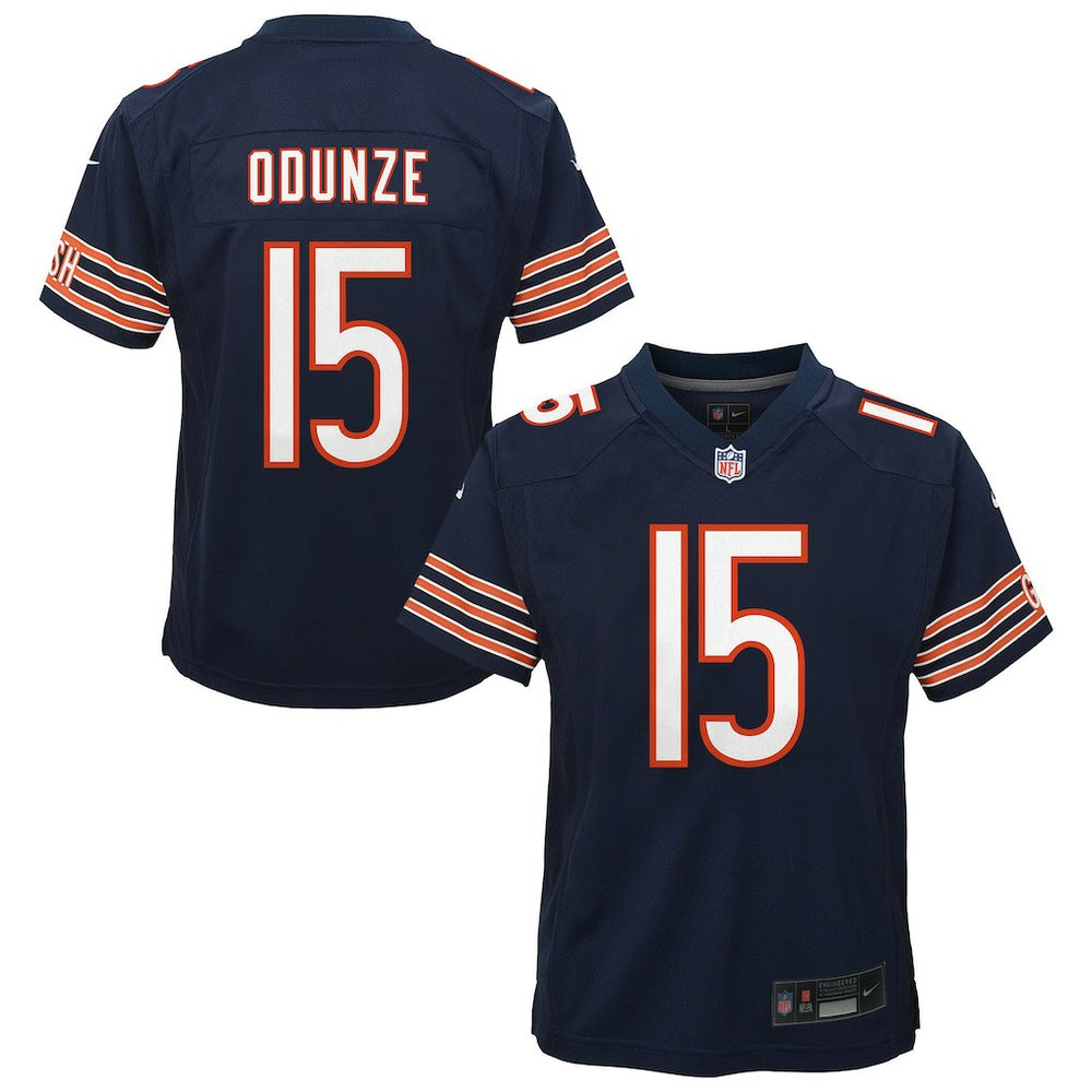 Rome Odunze Chicago Bears Youth Game Jersey - Navy discount
