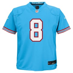 Will Levis Tennessee Titans Preschool Alternate Player Game Jersey - Light Blue outlet