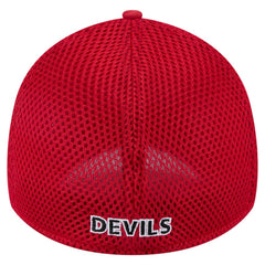 New Jersey Devils New Era Linear Featherweight 39THIRTY Flex Hat - Red Jerseys