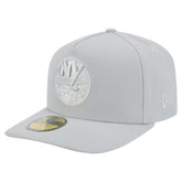 New York Islanders New Era Color Pack A-Frame 59FIFTY Fitted Hat - Gray Hats