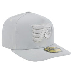 Philadelphia Flyers New Era Color Pack A-Frame 59FIFTY Fitted Hat - Gray Hats