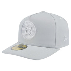 Boston Bruins New Era Color Pack A-Frame 59FIFTY Fitted Hat - Gray Hats