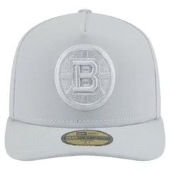 Boston Bruins New Era Color Pack A-Frame 59FIFTY Fitted Hat - Gray Hats