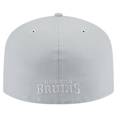 Boston Bruins New Era Color Pack A-Frame 59FIFTY Fitted Hat - Gray Hats