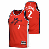 Kawhi Leonard LA Clippers Jordan Brand Youth Swingman Jersey - Statement Edition - Red discount