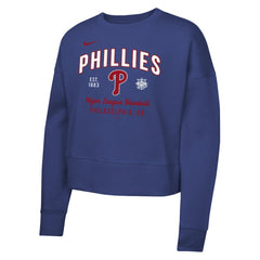 Philadelphia Phillies Girls Youth Fleece Sweatshirt Royal