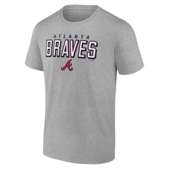 Atlanta Braves Swagger T-Shirt Heather Gray