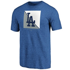 Los Angeles Dodgers Pregame Vibe Tri-Blend T-Shirt Royal