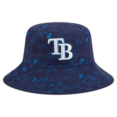 Tampa Bay Rays 2025 Spring Training All Over Print Bucket Hat Navy