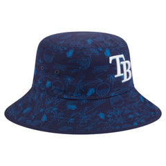 Tampa Bay Rays 2025 Spring Training All Over Print Bucket Hat Navy