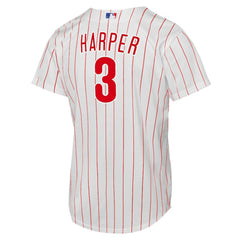 Bryce Harper Philadelphia Phillies Youth Home Replica Player Jersey White