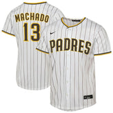 Manny Machado San Diego Padres Youth Home Replica Player Jersey White