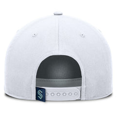 Seattle Kraken Fanatics Rope A-Frame Adjustable Hat - White Hats