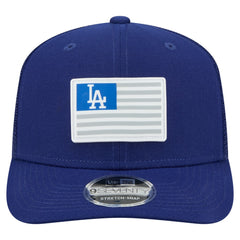 Los Angeles Dodgers Flag 9SEVENTY Stretch-Snap Hat Royal