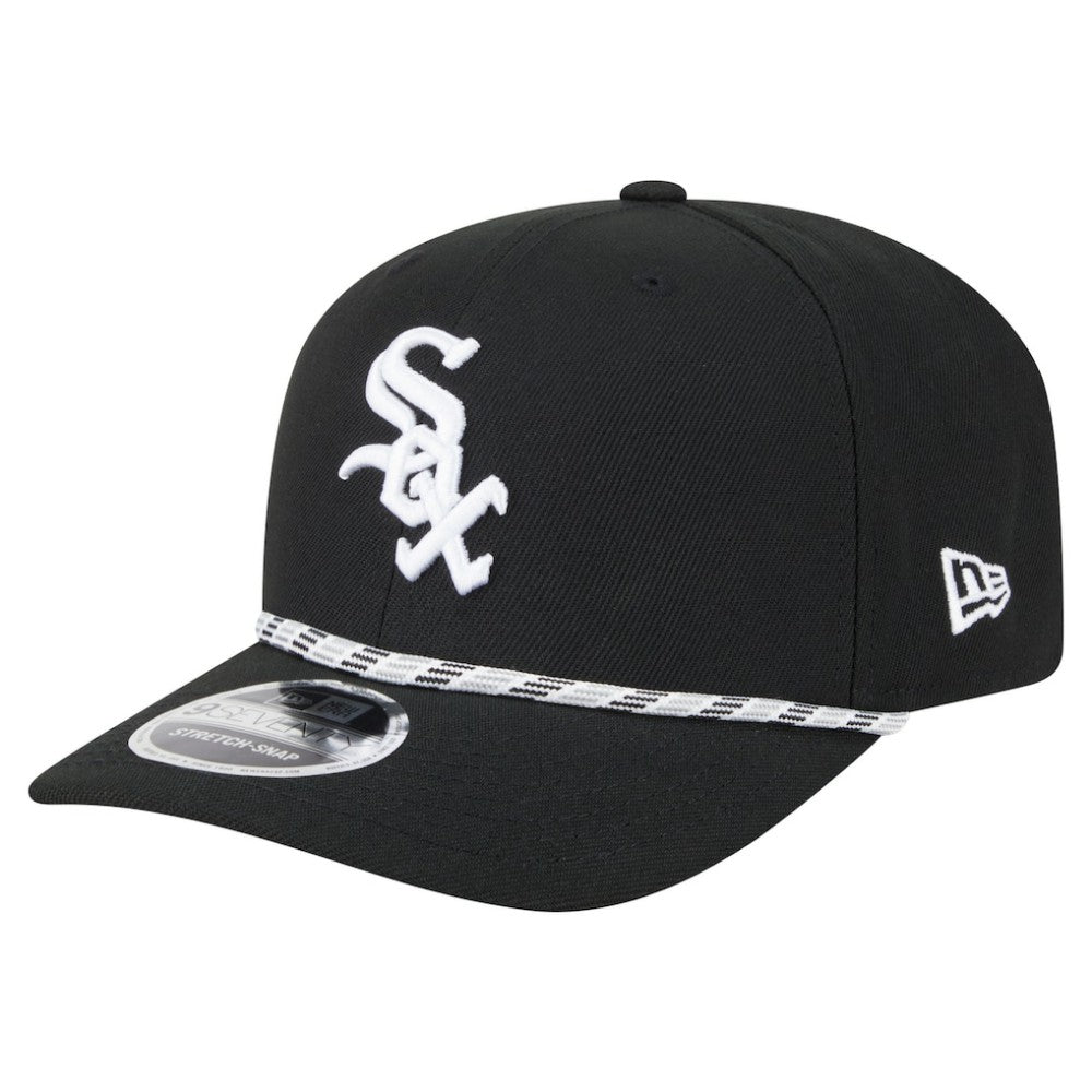 Chicago White Sox Multi-Rope 9SEVENTY Stretch-Snap Hat Black