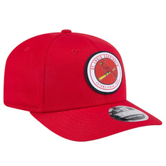 St. Louis Cardinals Circle Patch 9SEVENTY Stretch-Snap Hat Red