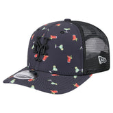 New York Mets Adventure Drinks Pattern 9SEVENTY Stretch-Snap Hat Black