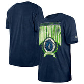Minnesota Timberwolves Throwback Vintage Boxy Mineral Wash T-Shirt - Navy online