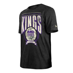 Sacramento Kings Throwback Vintage Boxy Mineral Wash T-Shirt - Black sale
