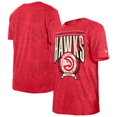 Atlanta Hawks Throwback Vintage Boxy Mineral Wash T-Shirt - Red sale