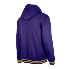 Los Angeles Lakers Throwback Vintage Pullover Hoodie - Purple outlet