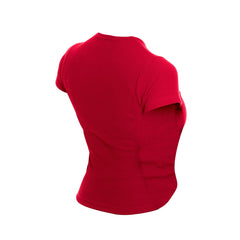 Miami Heat Women's Leisure Collection Baby Doll Cropped T-Shirt - Dark Red outlet