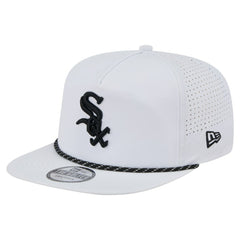 Chicago White Sox Perforated Golfer Snapback Hat White