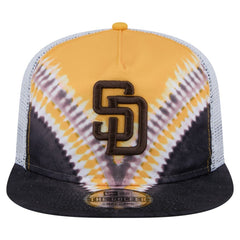 San Diego Padres Tie-Dye Golfer Trucker Adjustable Hat