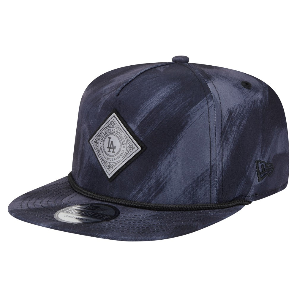 Los Angeles Dodgers Printed Golfer Snapback Hat Navy