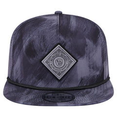 Milwaukee Brewers Printed Golfer Snapback Hat Navy