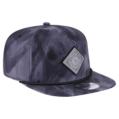 Milwaukee Brewers Printed Golfer Snapback Hat Navy