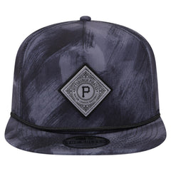 Pittsburgh Pirates Printed Golfer Snapback Hat Navy
