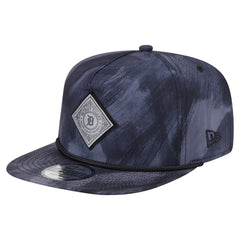 Detroit Tigers Printed Golfer Snapback Hat Navy