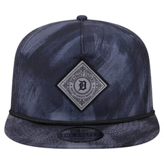 Detroit Tigers Printed Golfer Snapback Hat Navy