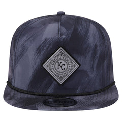 Kansas City Royals Printed Golfer Snapback Hat Navy