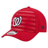 Washington Nationals American Flag 9FORTY M-Crown A-Frame Adjustable Hat Red