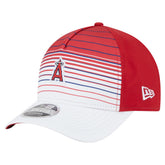 Los Angeles Angels Gradient 9FORTY M-Crown Adjustable Hat Red