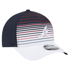 Atlanta Braves Gradient 9FORTY M-Crown Adjustable Hat Navy